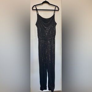 Mustard Seed Black Jumpsuit